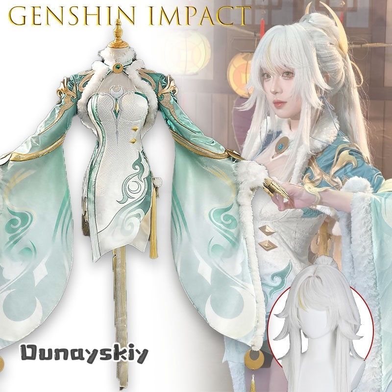 Genshin Impact Zi Bai An Everl - Robe Silk Women ulasan dan harga