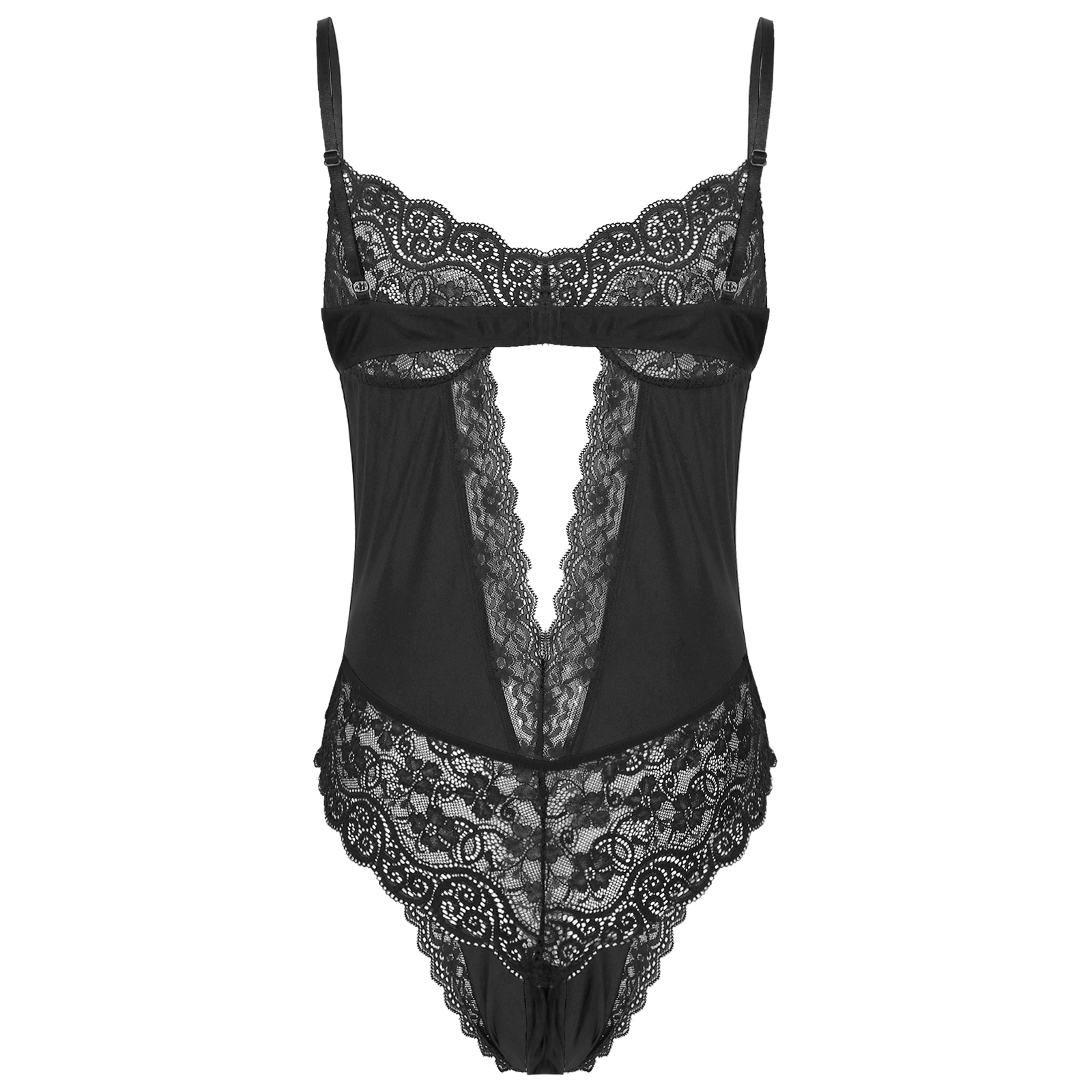 Men Sexy Bodysuit Lingerie Gay - Lace Teddy Lingerie ulasan dan harga