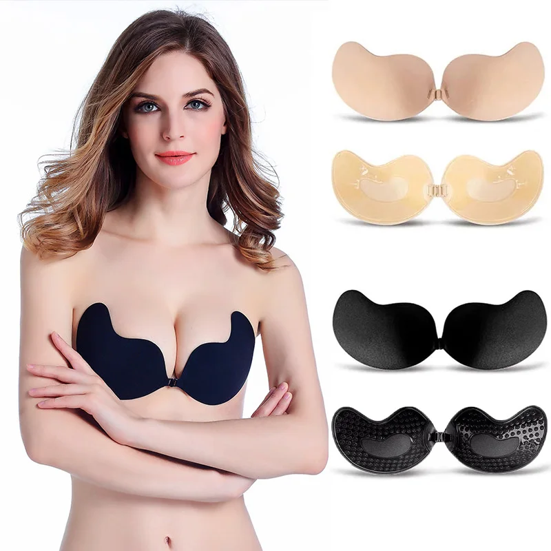 Sexy Women's bra Invisible Pus - Silicone Bra Adhesive ulasan dan harga