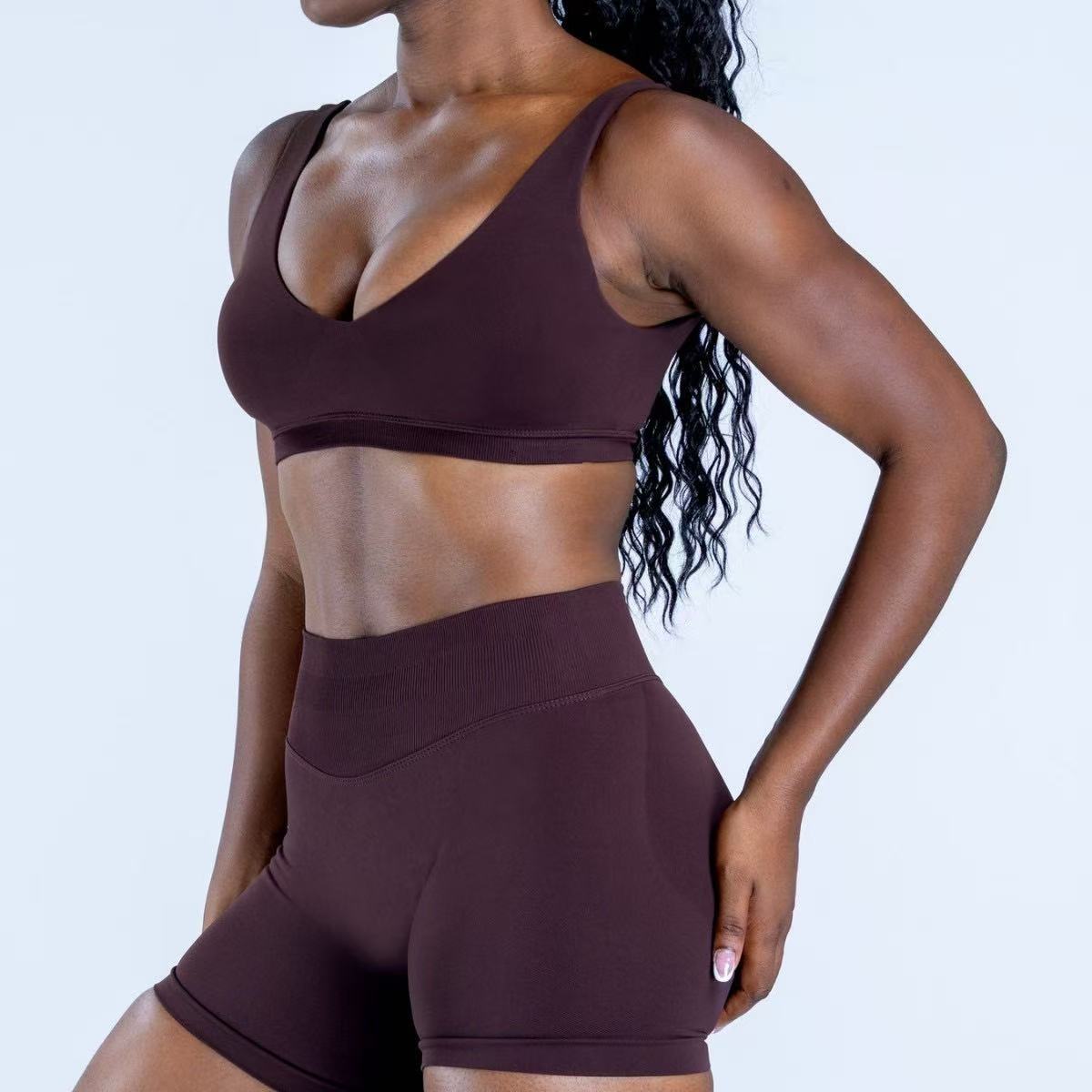 Scoop Back Bra Shockproof Trai - Sports Bra High Impact ulasan dan harga