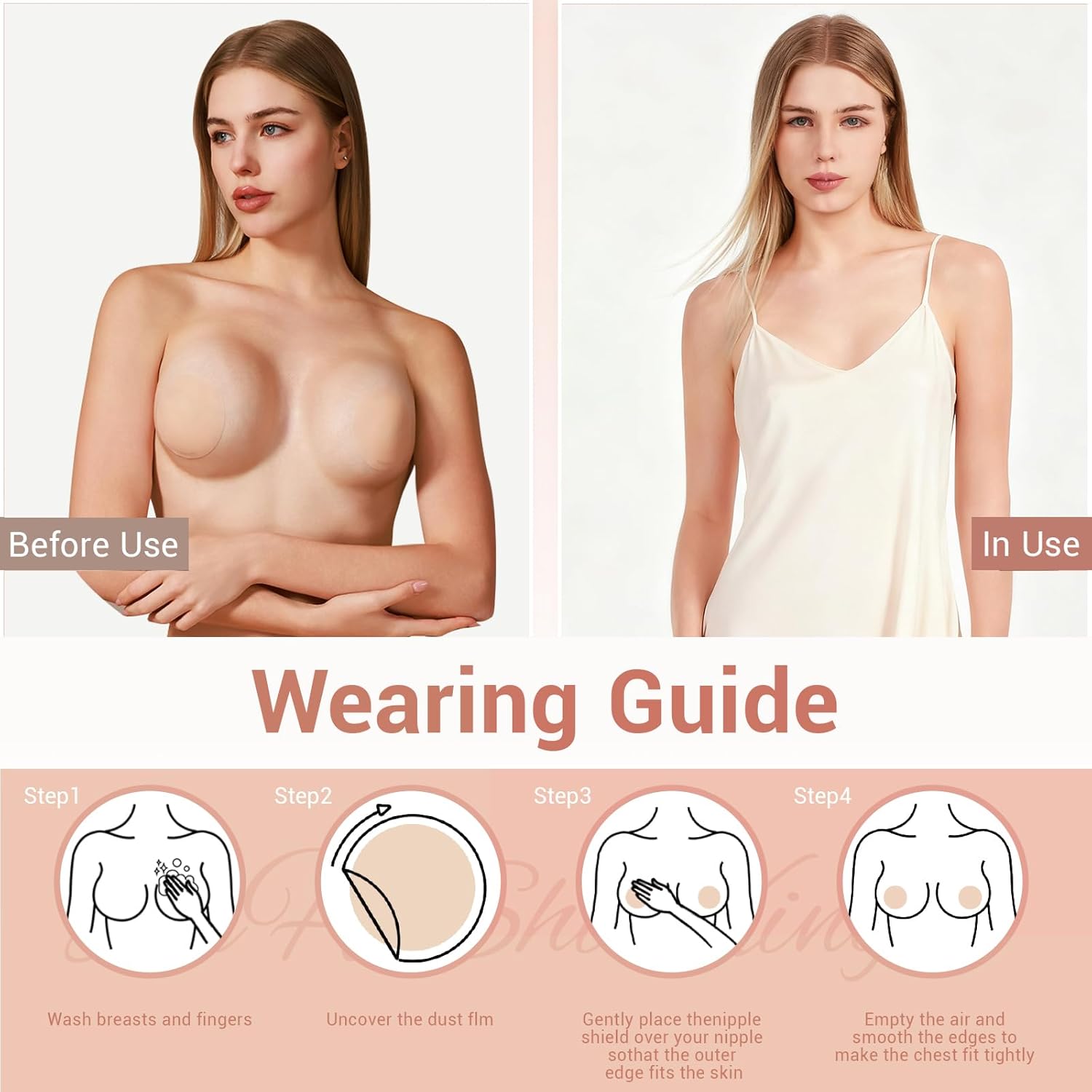 Nipple Covers 1 Pair Reusable  - Nipple Cover Pasties ulasan dan harga