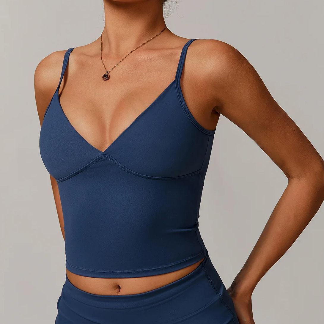 Breathable Sports Bra Fitness  - Push Up Bra Padded ulasan dan harga