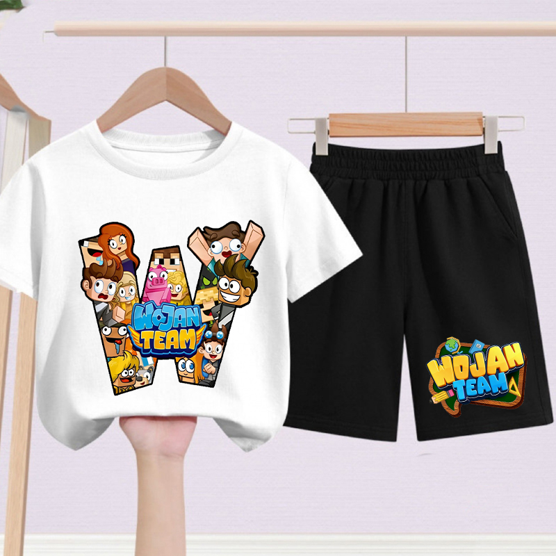 2pcs Wojan Team Kids T-shirts  - Boyshort Underwear ulasan dan harga