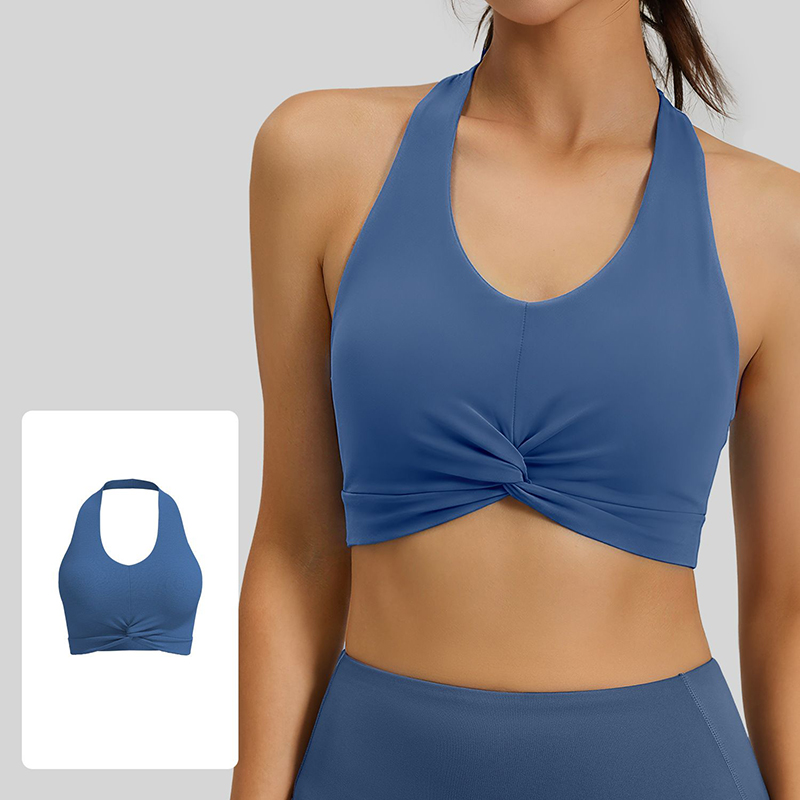 New Women Halter Neck Sports B - Push Up Bra Padded ulasan dan harga