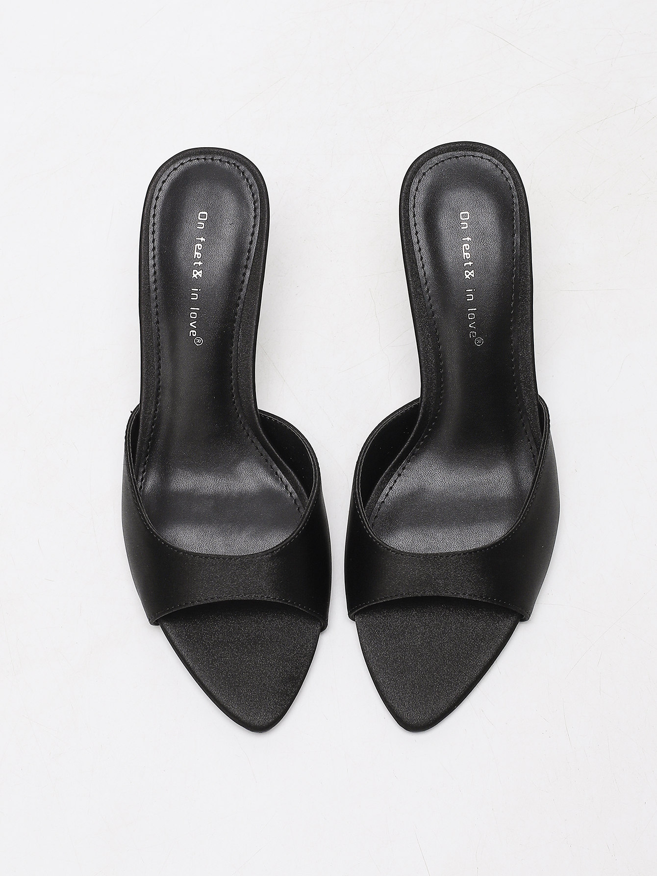 Women's Satin Pointed Toe Stil - Slip Dress Satin ulasan dan harga