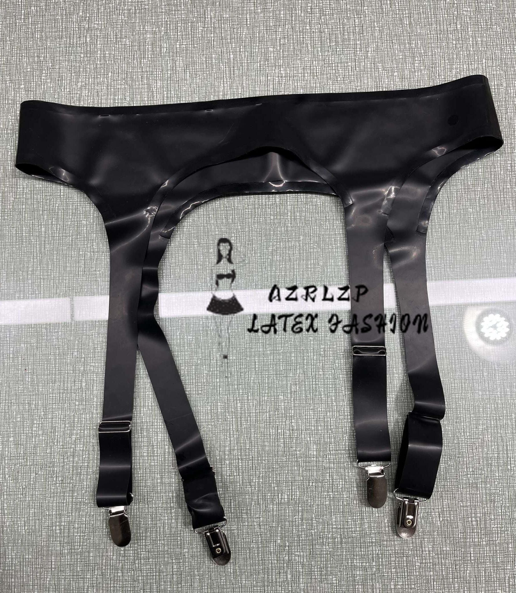 Natural latex garter belt (duc - Garter Belt Set ulasan dan harga