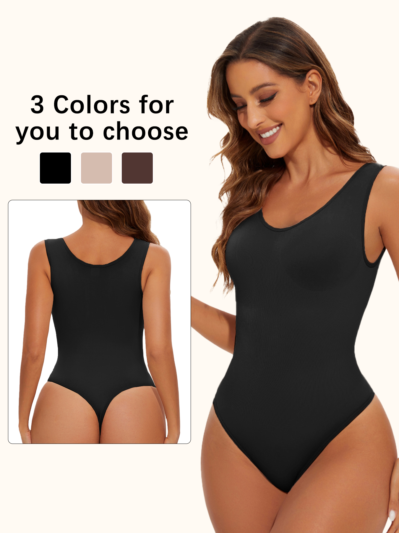 Shapewear Bodysuit Thong Fajas - Shapewear Bodysuit Firm ulasan dan harga