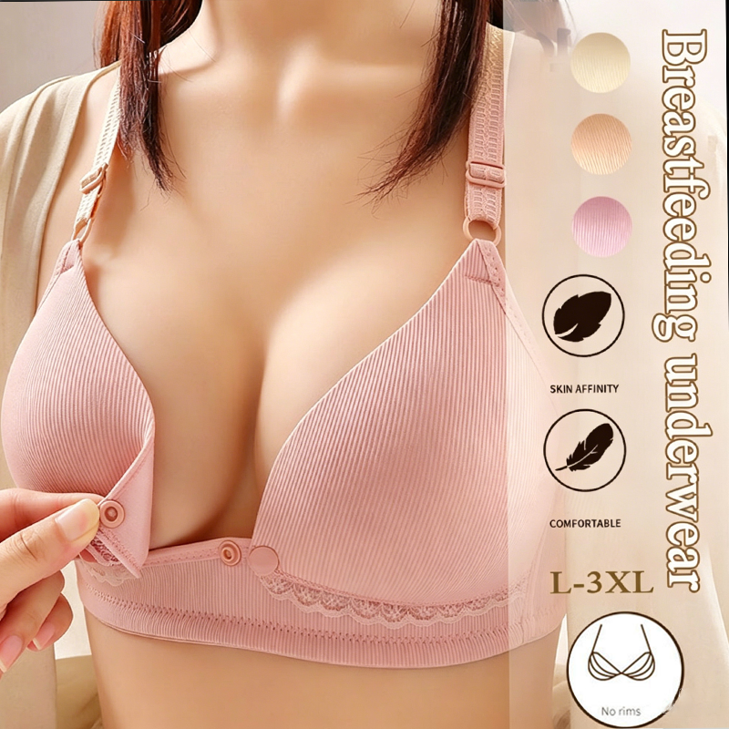 Breastfeeding Women Nursing Br - Nursing Bra Sleep ulasan dan harga