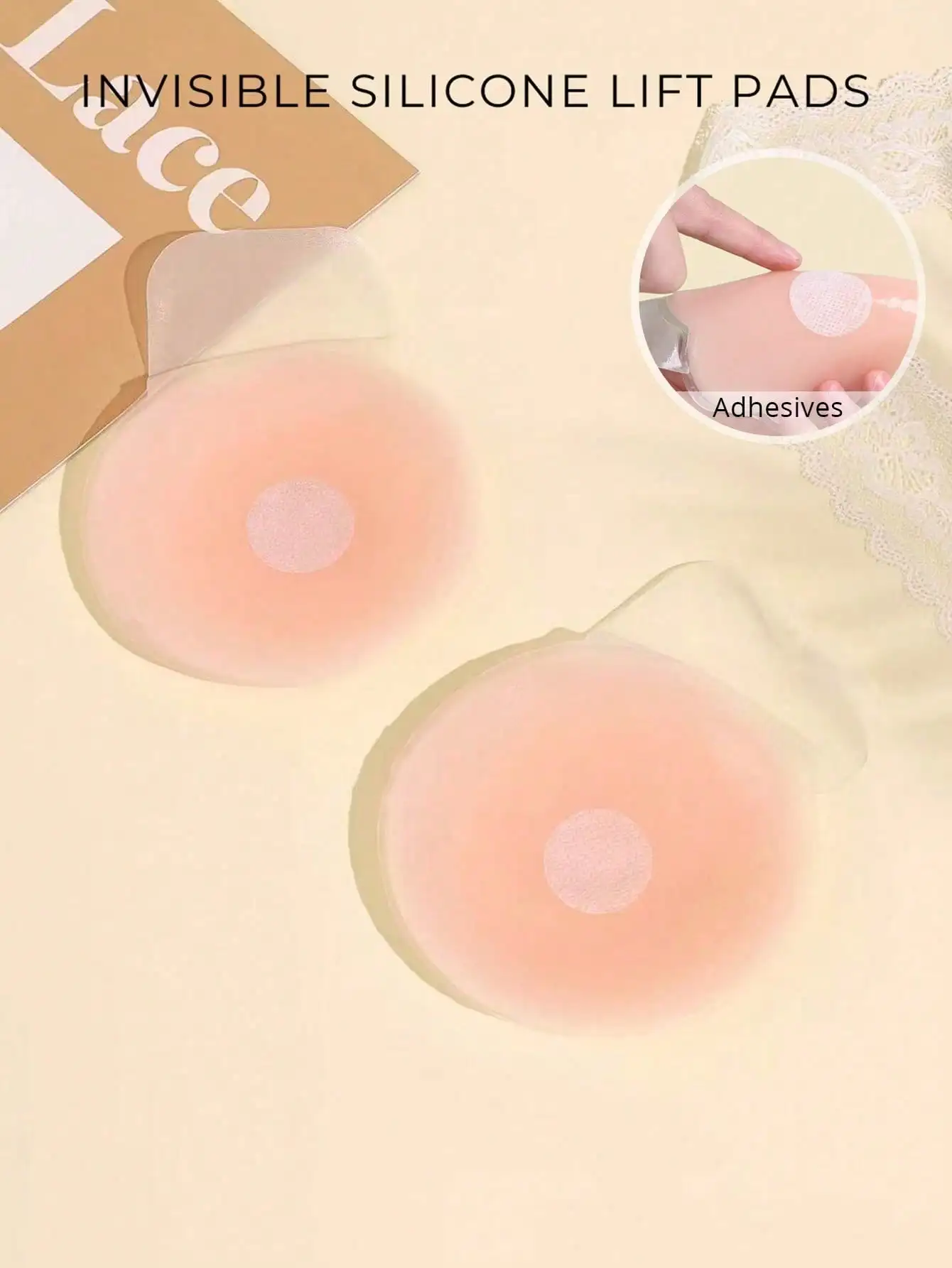1 Pair Women's Silicone Breast - Strapless Bra Backless ulasan dan harga