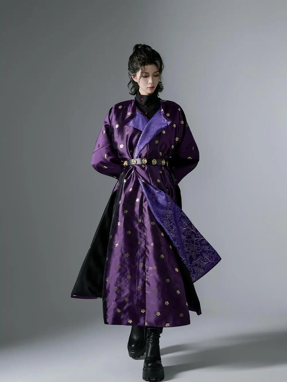 Chinese silk robe Costume Tang - Robe Silk Women ulasan dan harga