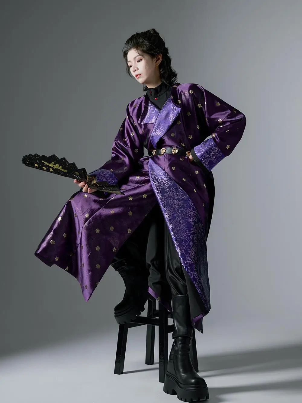 Chinese silk robe Costume Tang - Robe Silk Women ulasan dan harga